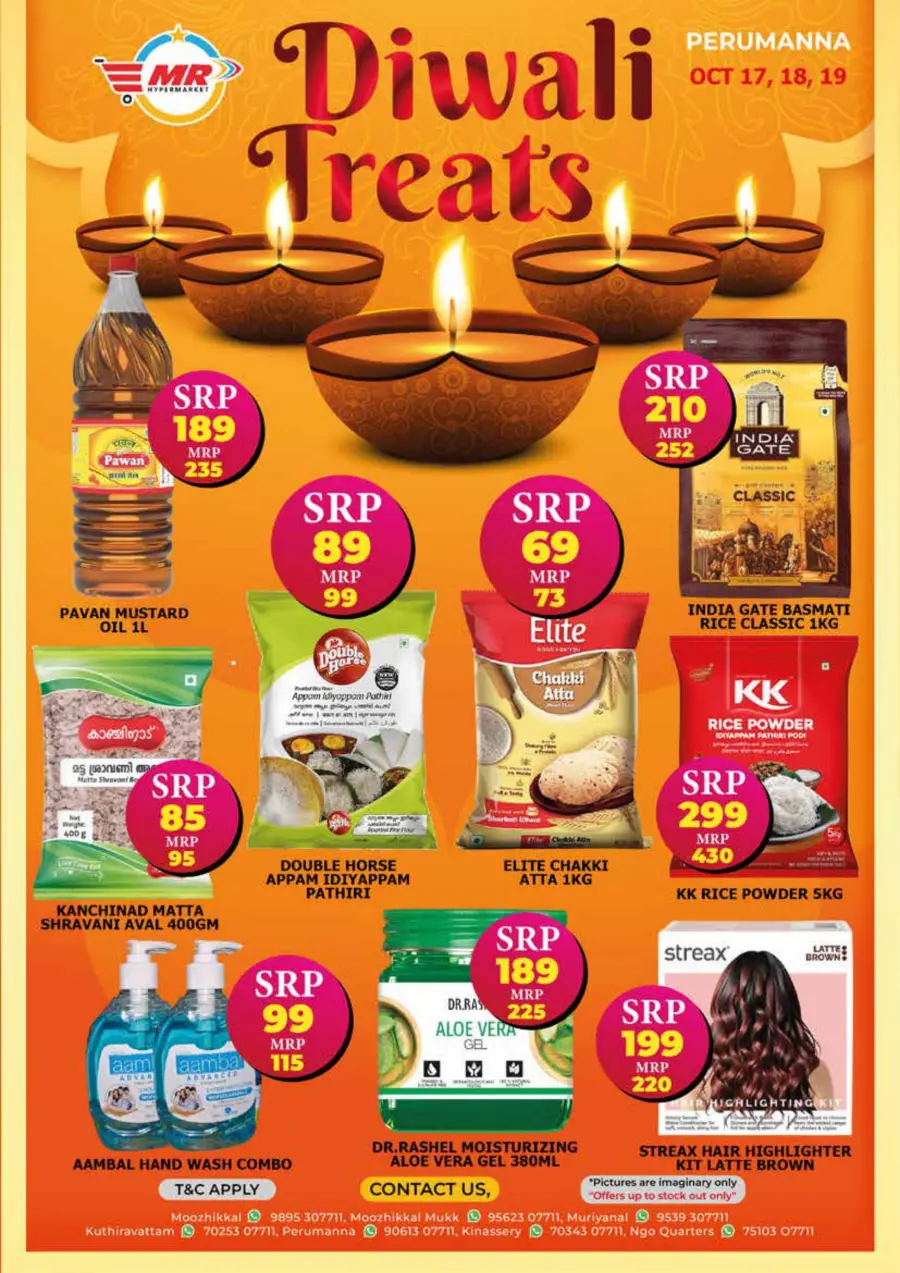 Diwali offers In MR Hypermarket Calicut